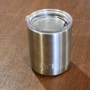 YETI Rambler 10 Oz Lowball Steel Vacuum Insulated Tumbler with lid